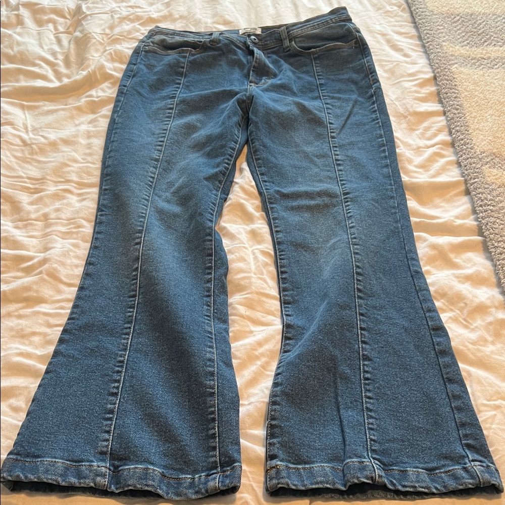 Kensie Dark Blue Flare Jeans